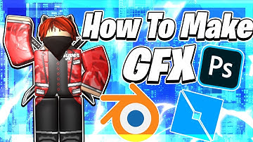 How To Make A Roblox GFX | Blender 2.8!