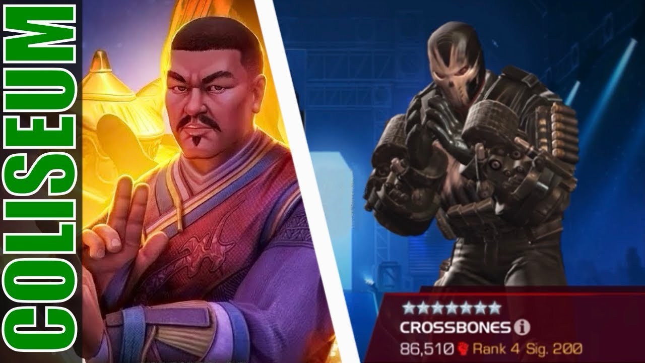 Crossbones Coliseum boss made easy 🧀 with Wong Easy 10-15 health bar Marvel Contest of Champions 