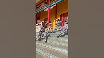 Shaolin Kungfu students in Zambia Africa