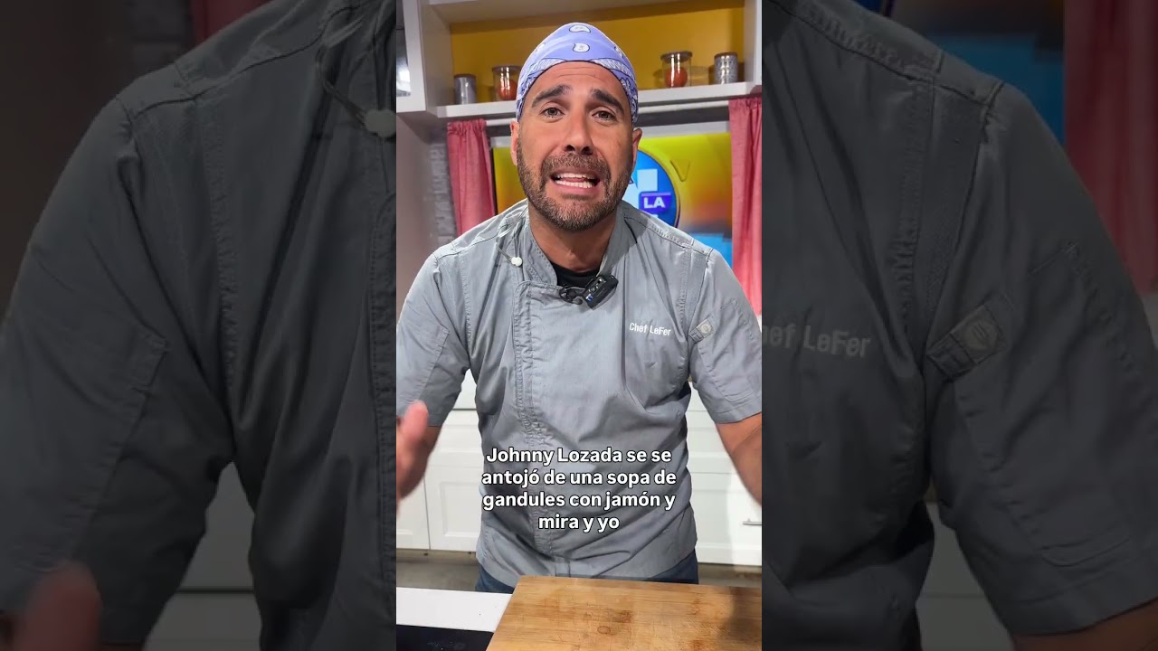 Chef Lefer complació el antojo de Johnny Lozada