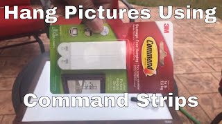 How To Use The 3M Command Strips To Hang Pictures Planners Chalk Boards And More