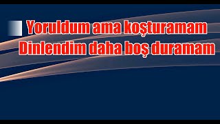 Baba Yak Sözleri Lyrics - Kurtuluş Kuş & Burak Bulut Karaoke Display