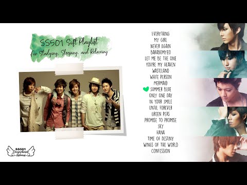 SS501 Soft Playlist for studying, sleeping and relaxing