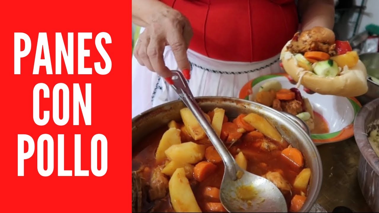 Quien quiere PANES con POLLO? 🍗 🥪 🥘