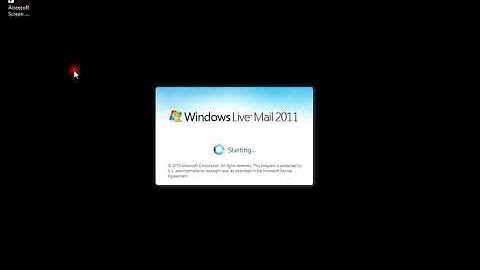 Windows Live Mail Configuration| help full video