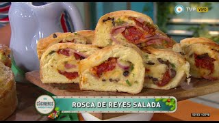 Rosca de Reyes salada