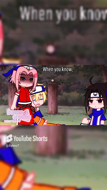 it will never be me.. [] Sasunaru [] Angst Sakura []By-Sybes[] #gacha #sasunaru #angst