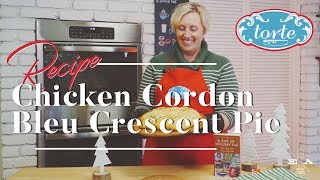 Chicken Cordon Bleu Crescent Pie Recipe Torte Test Kitchen