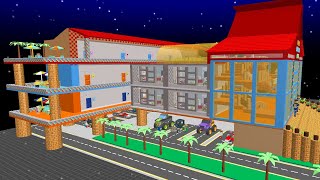 How to Build Hotel Apartement from Draw Bricks Game Lego idea Design by Algib screenshot 5