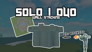Wall Stacking | EXPANDED 2x1 SOLO/DUO BASE DESIGN | TS V4
