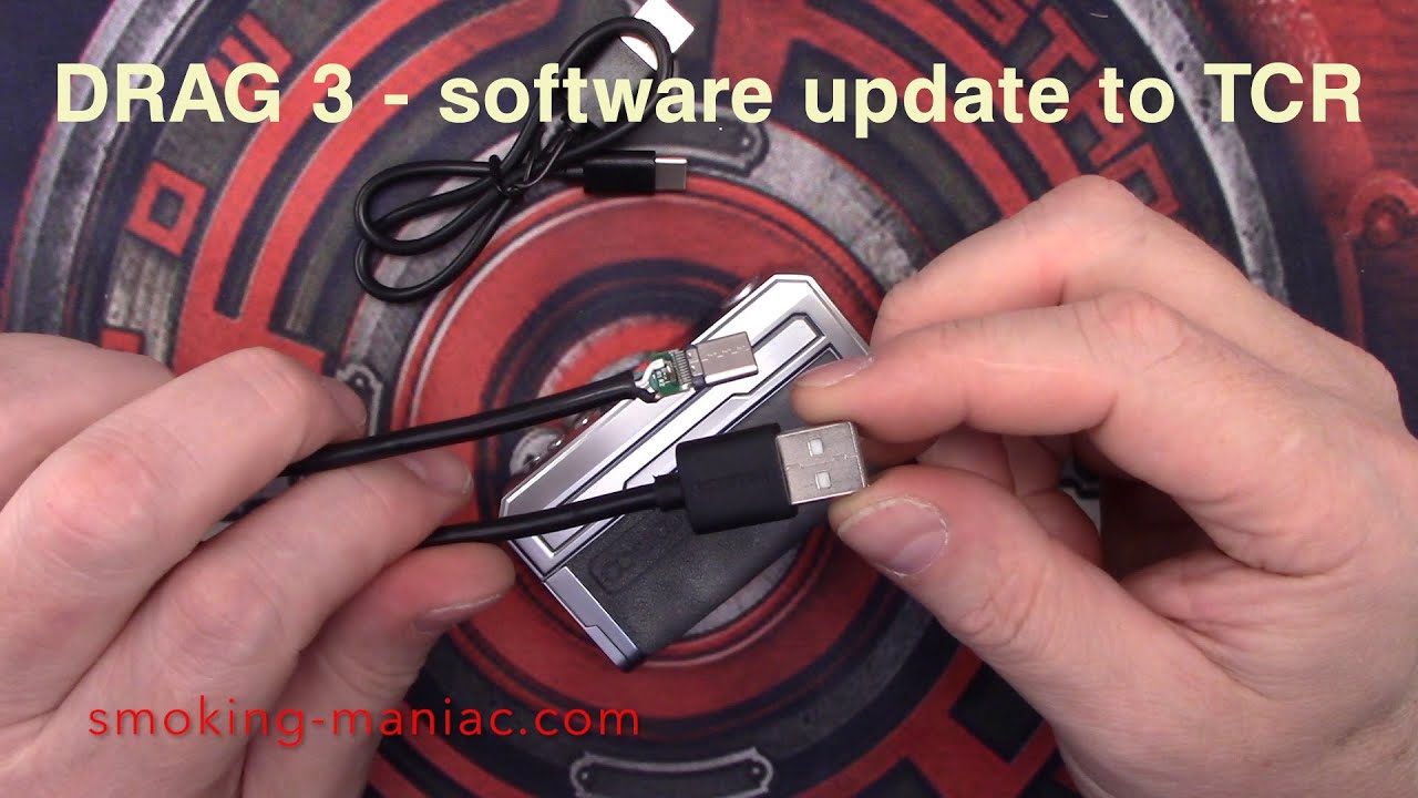 Упдейт на софтуера на Drag 3 / software update to TCR
