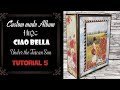 Tutorial #5/8  Huge ( not that mini ) Mini album ciao bella under the tuscon sun , custom made album