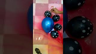 ⚫🔵 Amazing Stafying Popping Water Balloon Orbeez #shorts #satisfying