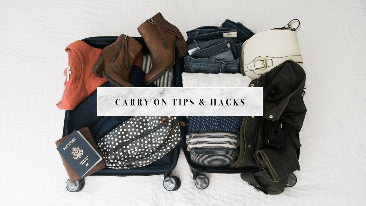 Carry On Packing Hacks & Tips - YouTube