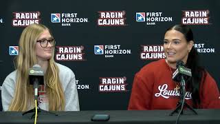 Sage Hoover and Lexie Delbrey Media Availability (Feb 2, 2026)