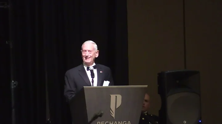 Retired Gen. James Mattis speaks at 1st Marine Div...