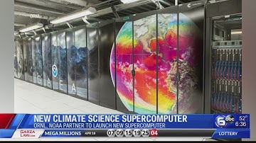 New climate science supercomputer at ORNL