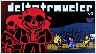 UNDERFELL SANS'İ DÖVDÜM - Deltatraveler Undertale Türkçe FİNAL