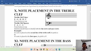 PED ELEC 1 MIDTERM REVIEWER  MUSIC IN THE K 12 CURRICULUM