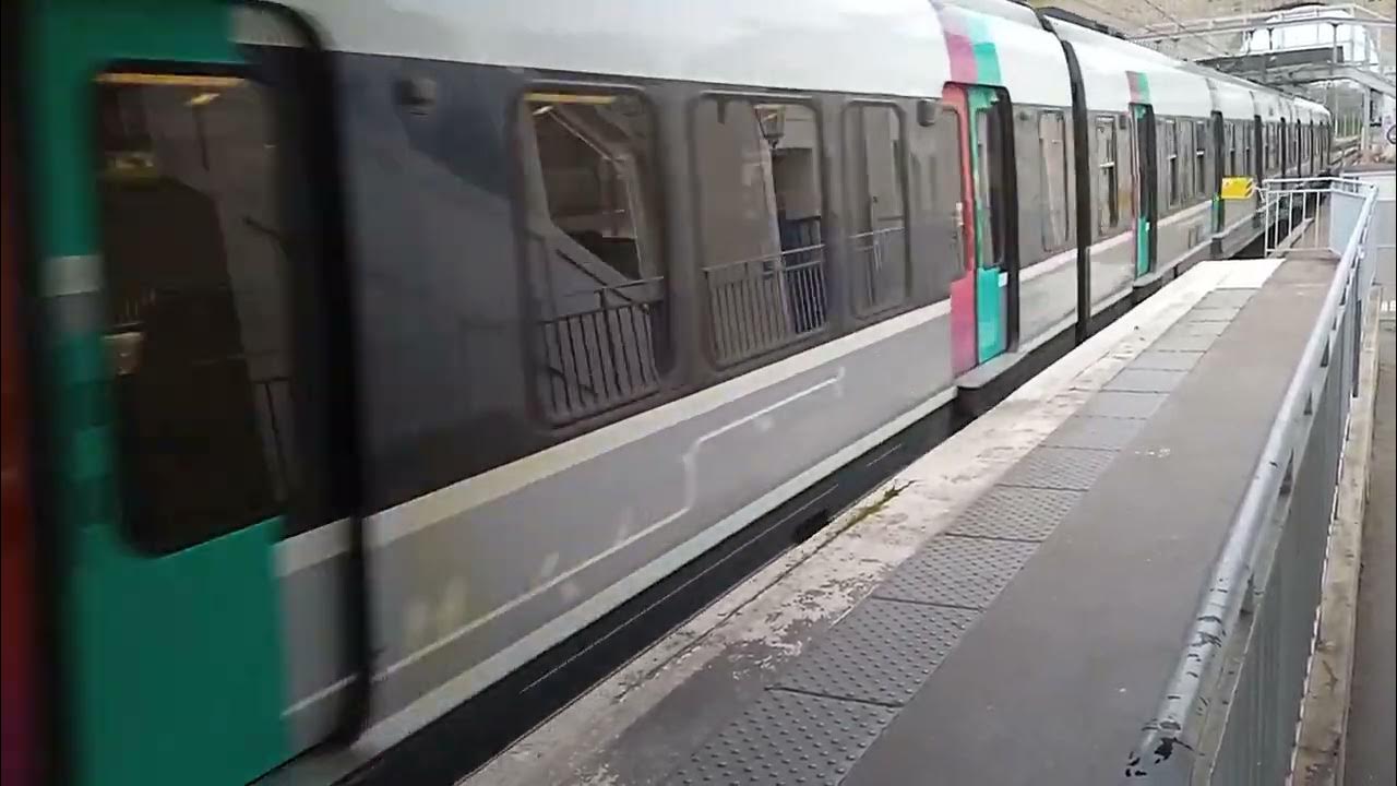 Arrivée MI79+MI84 IDFM du RER B Arcueil Cachan - YouTube