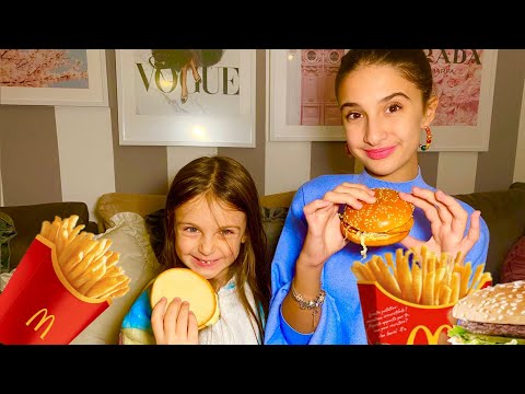 LUDOVICA ha la BRONCHITE e AURORA le PORTA il McDonald’s ? VLOG