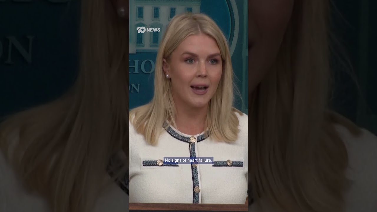 Trump Hit With Shock Chronic Health Diagnosis White House Confirms 10 News