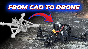3D Printed FPV Drone | Start to Finish Build + Flight Test
