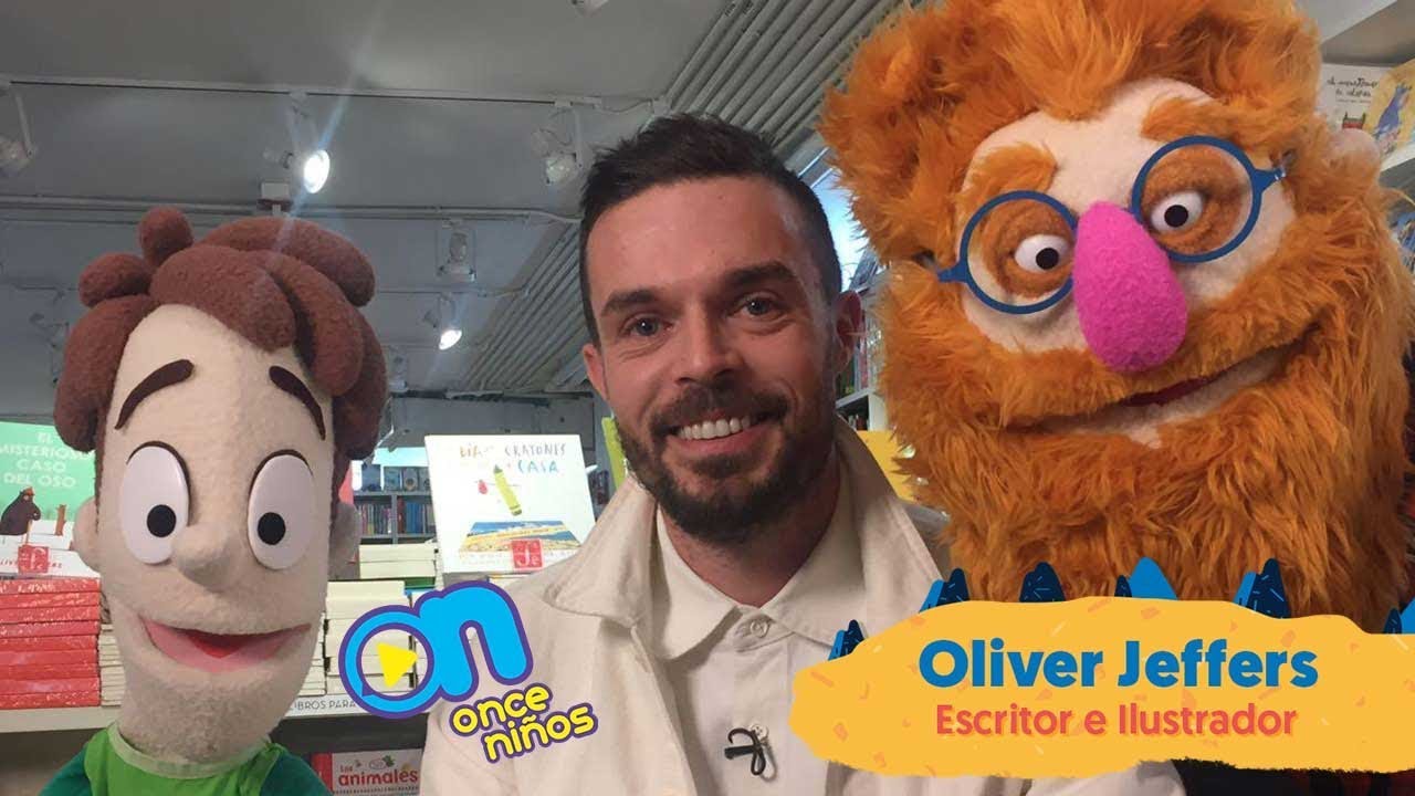 Alan y Memo platican con Oliver Jeffers official secrets