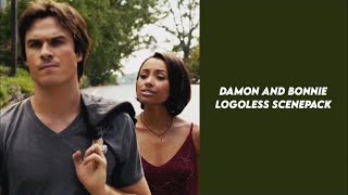 Bamon || Damon and Bonnie logoless scenes