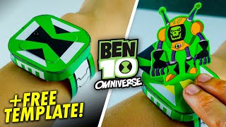 Ben 10 Omniverse +Free Template | How To Make Easy Cartoon Watch | Paper Craft