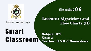 Algorithms and Flow Charts (II)