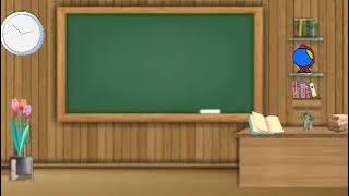 Background Video Pembelajaran Animasi Bergerak Ruang Kelas - No Copyright