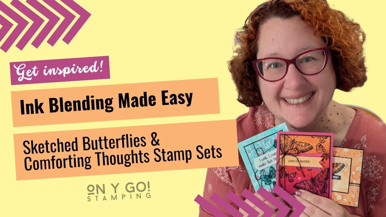 Gorgeous Handmade Card with Ink Blending and Embossing - YouTube