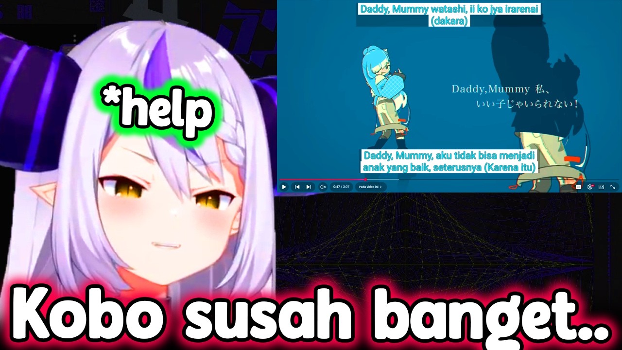 Лаплус пытается спеть песню Кобо 