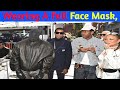 Wearing A Full Face Mask, Kanye West Attends Charlie Wilson’s Hollywood Walk Of Fame Ceremony