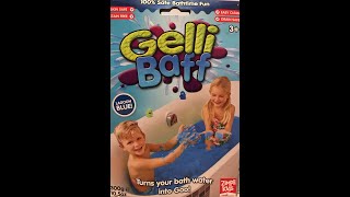 Gelli Baff overview. How to create a jelly and fun filled bath.