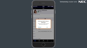 UNIVERGE 3C   Configuring the essentials in the iOS Mobile Client