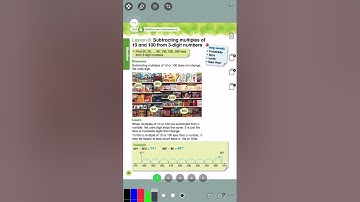 Grade 2- Subtracting multiples of 10 or 100 to a 3-digit number