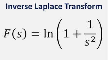 Inverse Laplace Transform of function including natural log: ln(1 + 1/s^2)