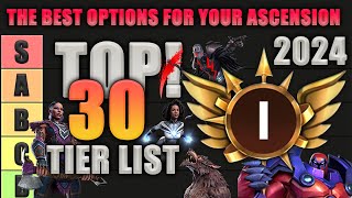 mcoc ascension the best champions top 30 & tier list