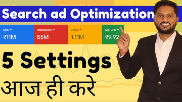 Secrets to Lowering CPC on Google Ads | Google Search ads Otimization 2024 | Search ad optimization