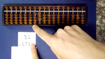 Soroban Subtraction 3 (optional)