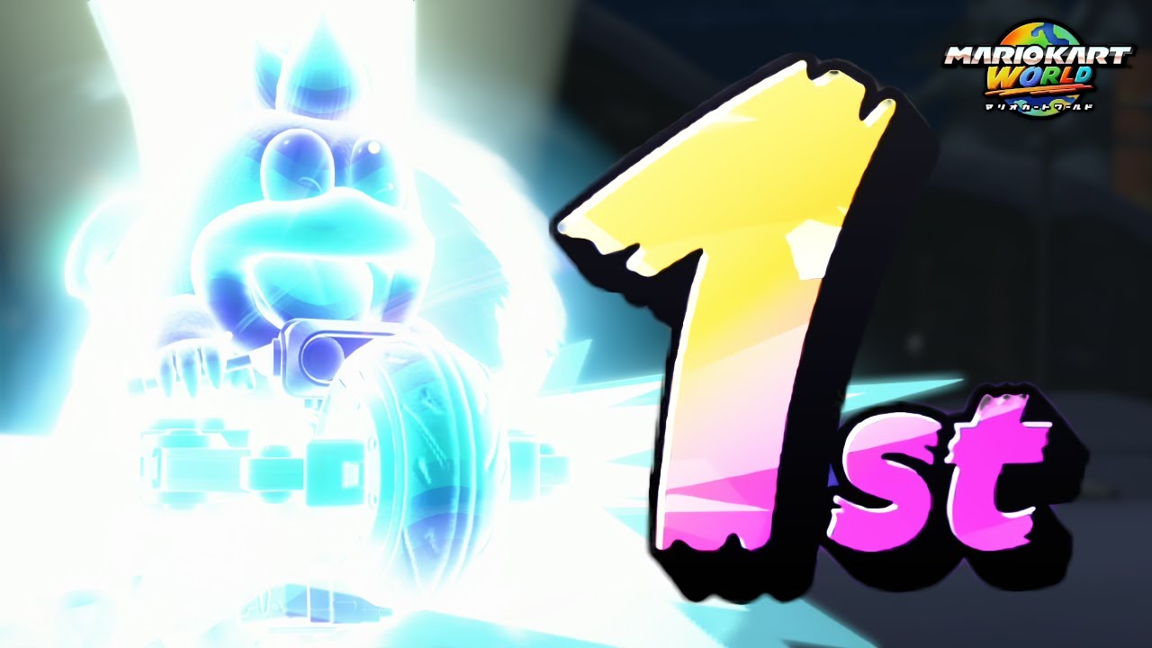 【メリクリ】1位でサンダー回避キメまくったったｗｗｗｗｗ【マリオカート ワールド】