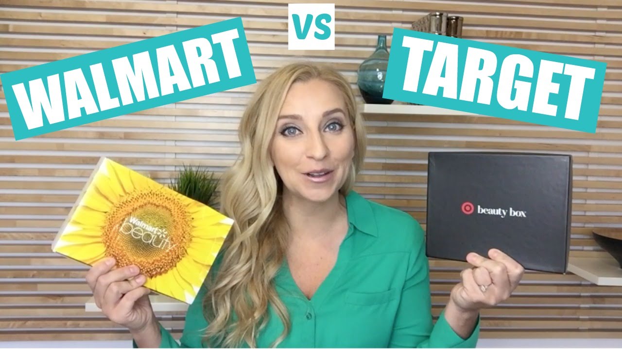 Target vs Walmart Beauty Box UNBOXING
