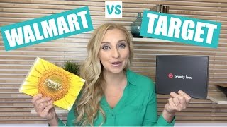 Target Vs Walmart Beauty Box Unboxing