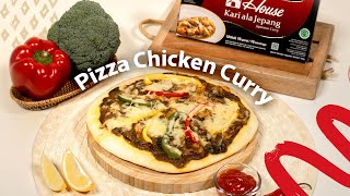 Resep Pizza Chicken Curry Dengan Bumbu House Kari Ala Jepang