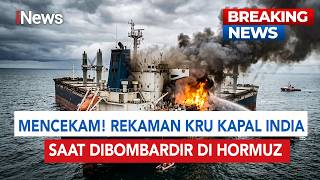 Download lagu MENCEKAM! Rekaman Kru Kapal India Memohon Iran Hentikan Tembakan di Selat Hormuz | BREAKING NEWS
