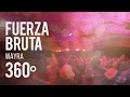 Metete adentro del alucinante show de Fuerza Bruta en 360