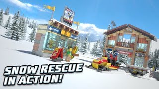 Snow emergency! Snow patrol to the rescue – LEGO City screenshot 4