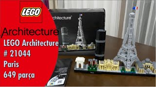 LEGO Architecture 21044 Paris Kutu Açılışı Yapım ve İncelemesi #lego #architecture #paris #hobi